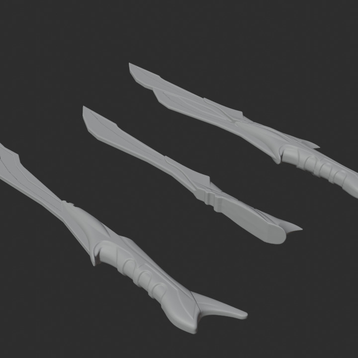 GekiSaber Jungle Fury Shark Saber 3D print model_4