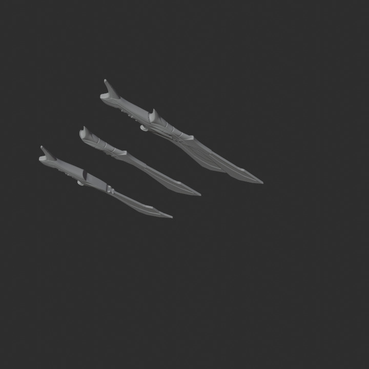 GekiSaber Jungle Fury Shark Saber 3D print model_7