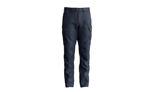 Tactical Cargo Pants Low-poly 3D model