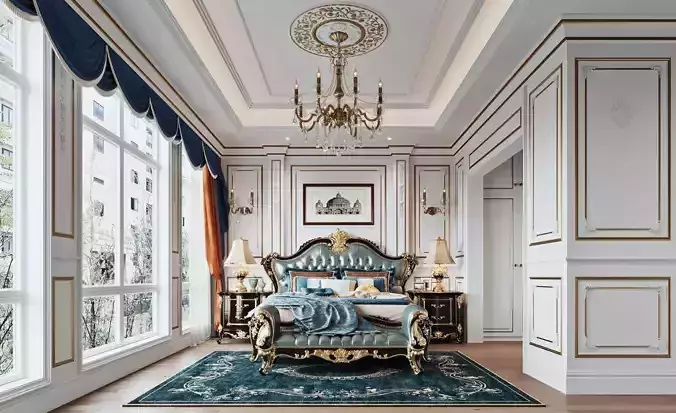  Bedroom interior 100