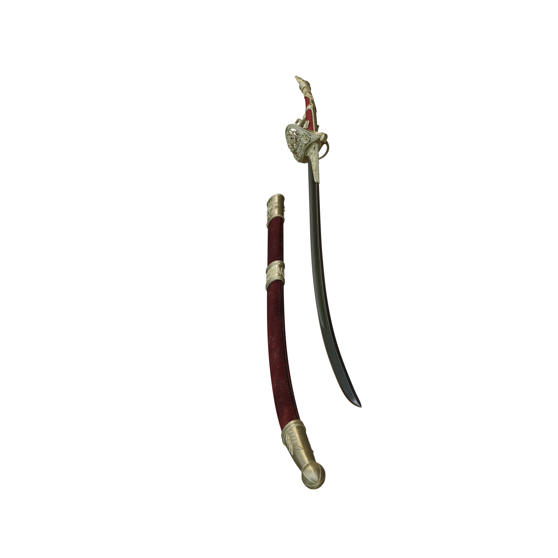 Fantasy Lea Monad Cosplay Rose Sword Lies of P Overture 3D print model_17