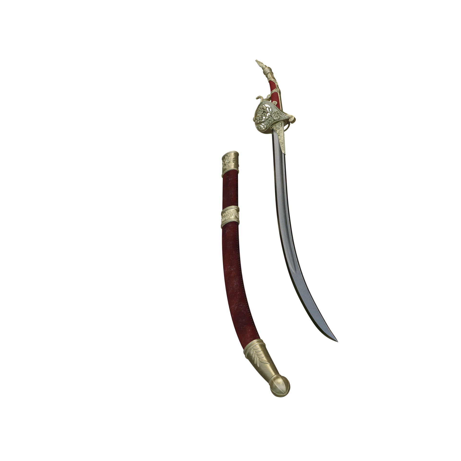 Fantasy Lea Monad Cosplay Rose Sword Lies of P Overture 3D print model_19