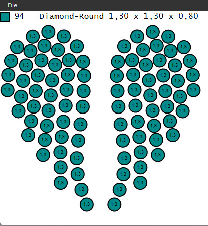 Angel Wings Necklace 3D print model 3D print model_14