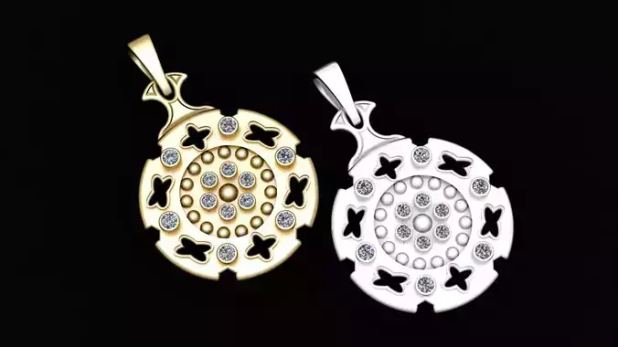 shield pendant luxury