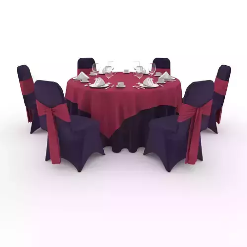Banquet Table and Chair 58