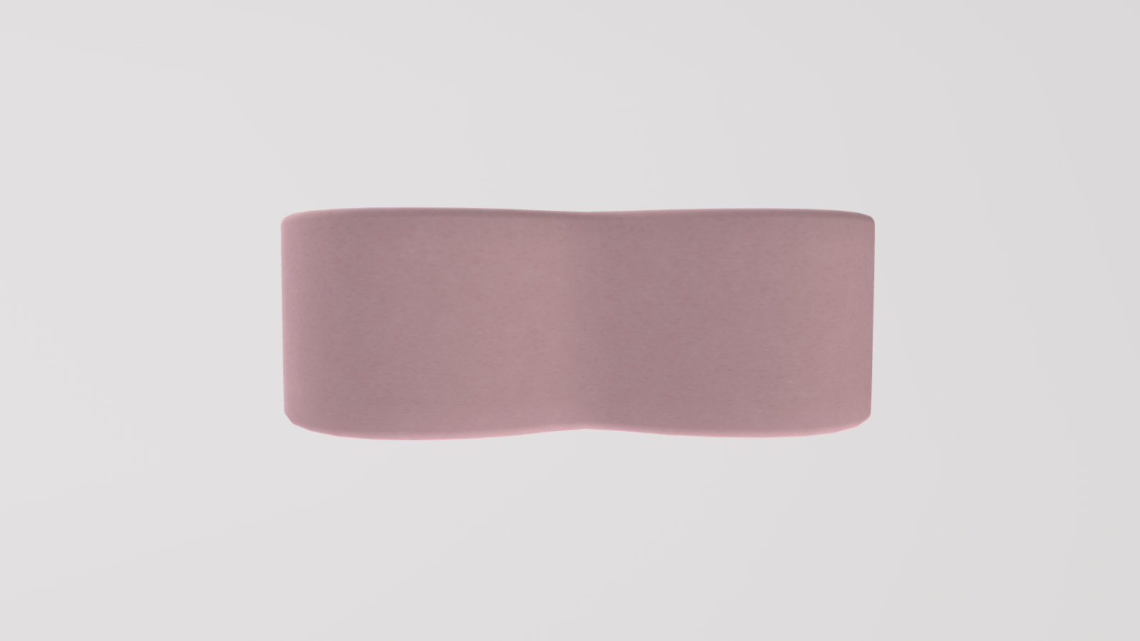 Stylized Low-Poly Love-shaped Marshmallow Low-poly 3D model_6