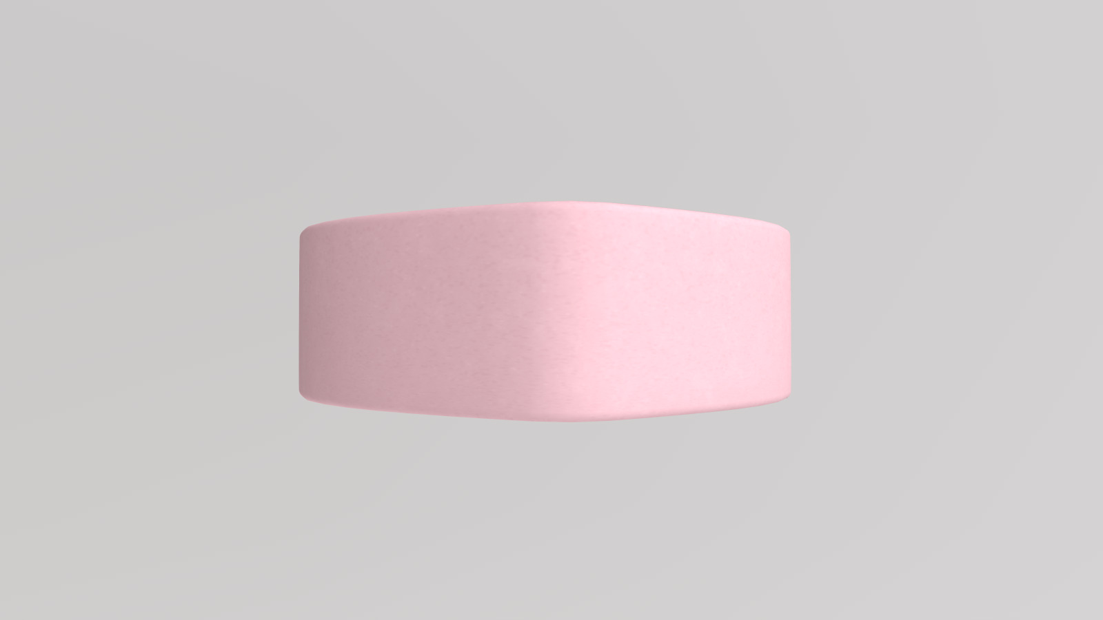 Stylized Low-Poly Love-shaped Marshmallow Low-poly 3D model_4