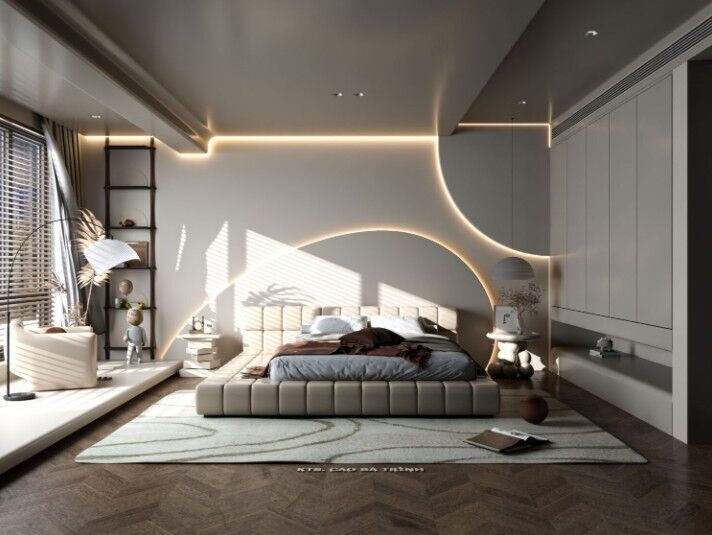 Bedroom Interior Model 3D model_13