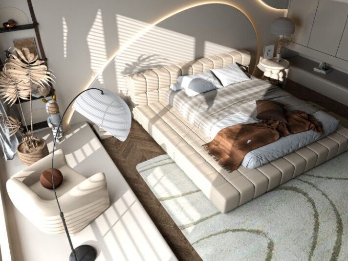 Bedroom Interior Model 3D model_2