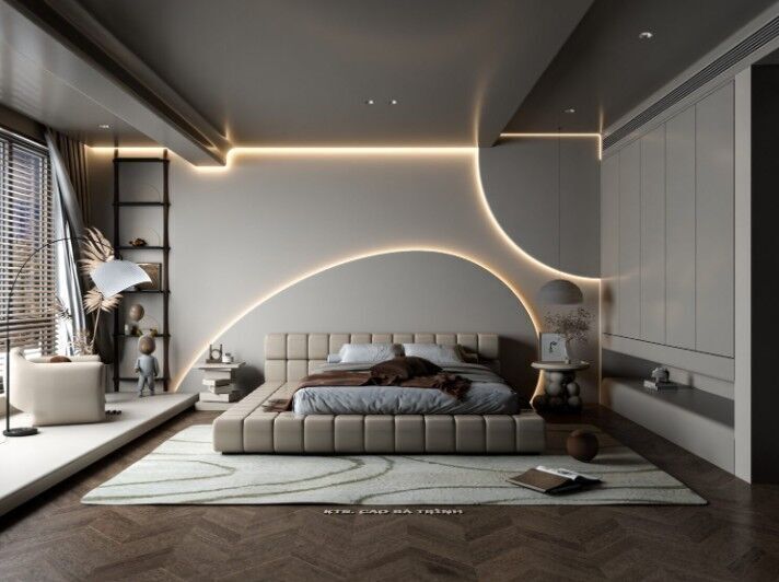 Bedroom Interior Model 3D model_6