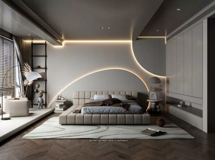 Bedroom Interior Model 3D model_0