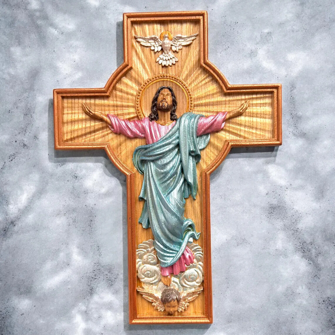 Ascension of Jesus 3D print model_4