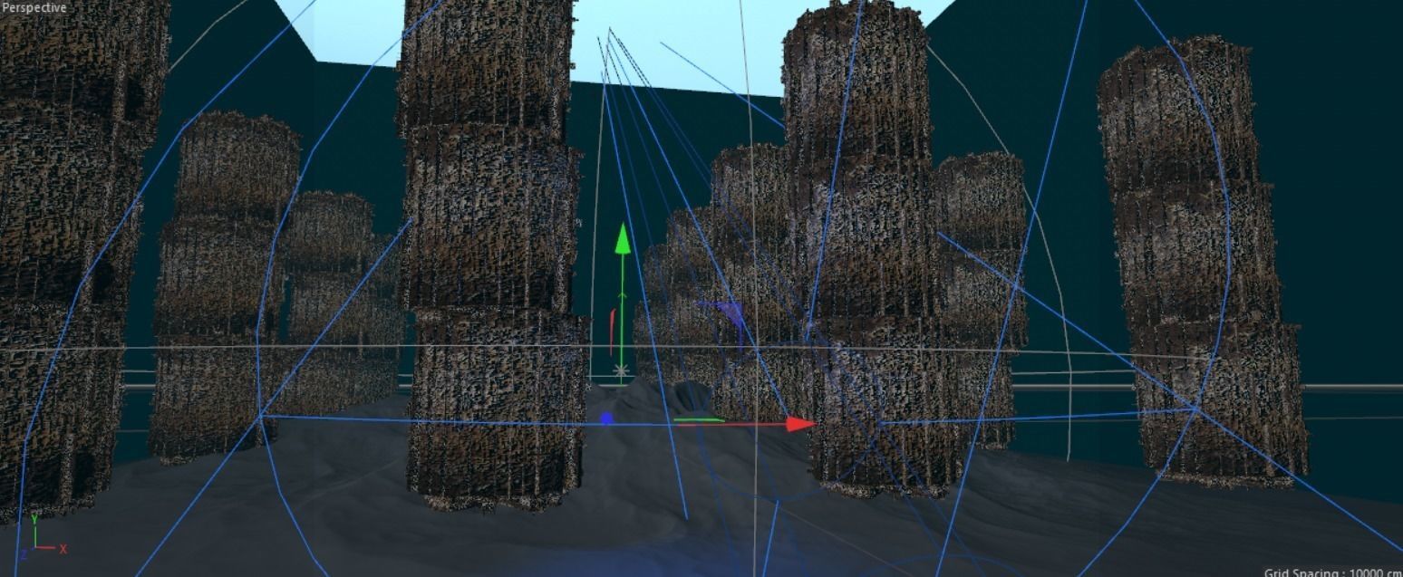 Underwater scene 3D model_1