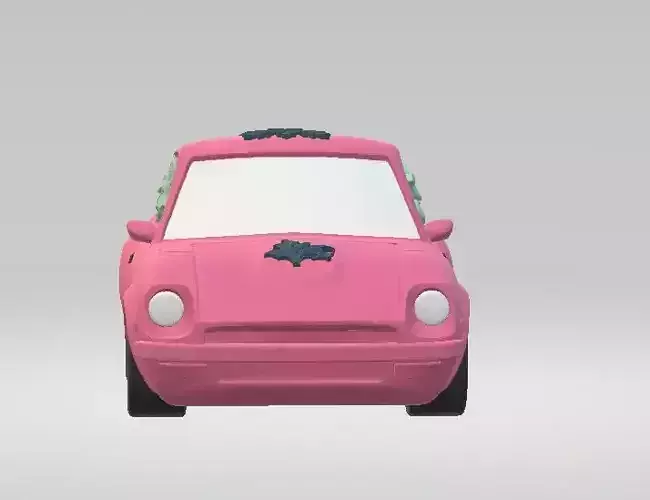 3D Model Cartoon Car
