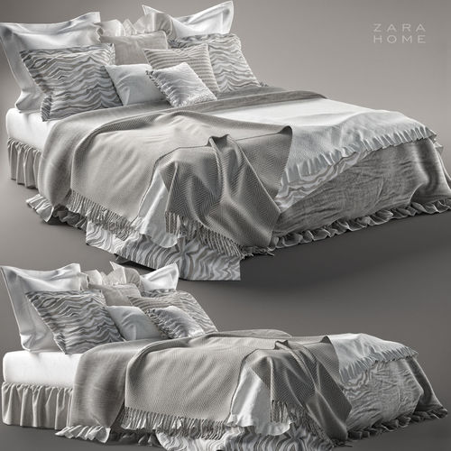 ZARA HOME BEDCLOTHES 3D model