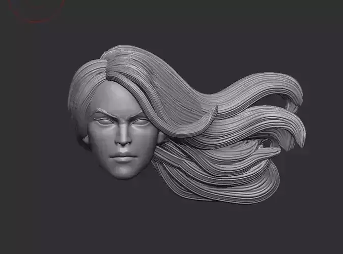 Psylocke Headsculpt for Action Figures