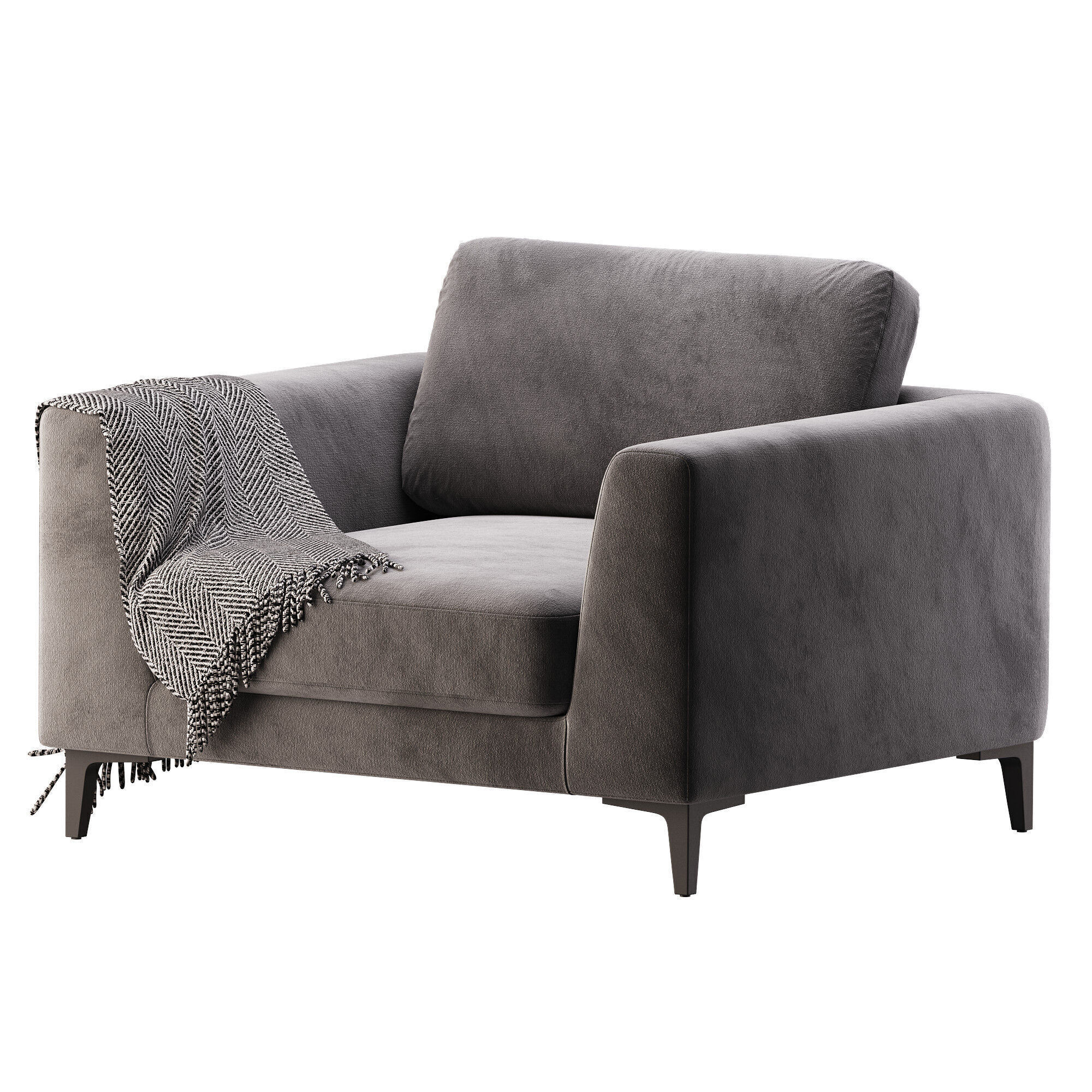 Lars armchair 3D model_8