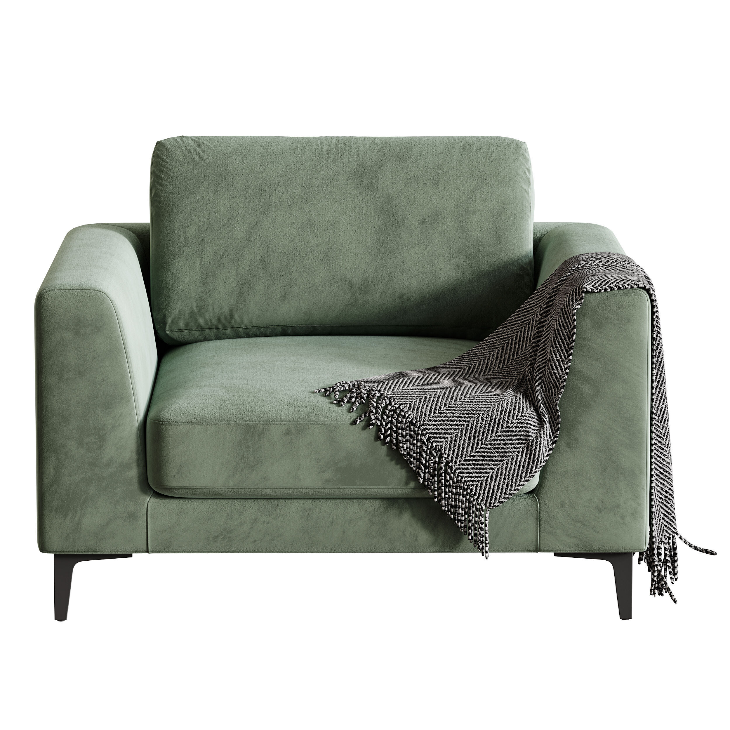 Lars armchair 3D model_3