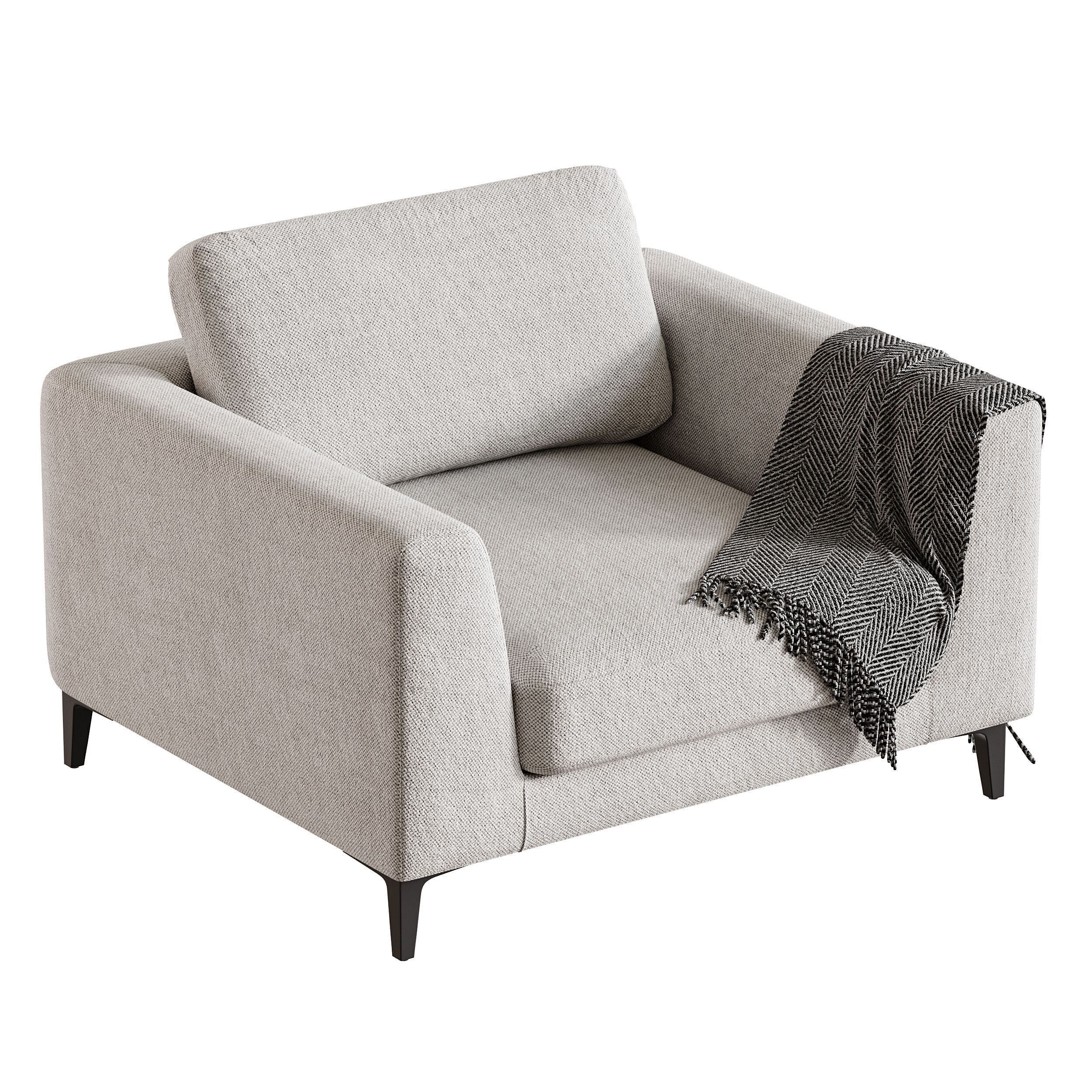 Lars armchair 3D model_10