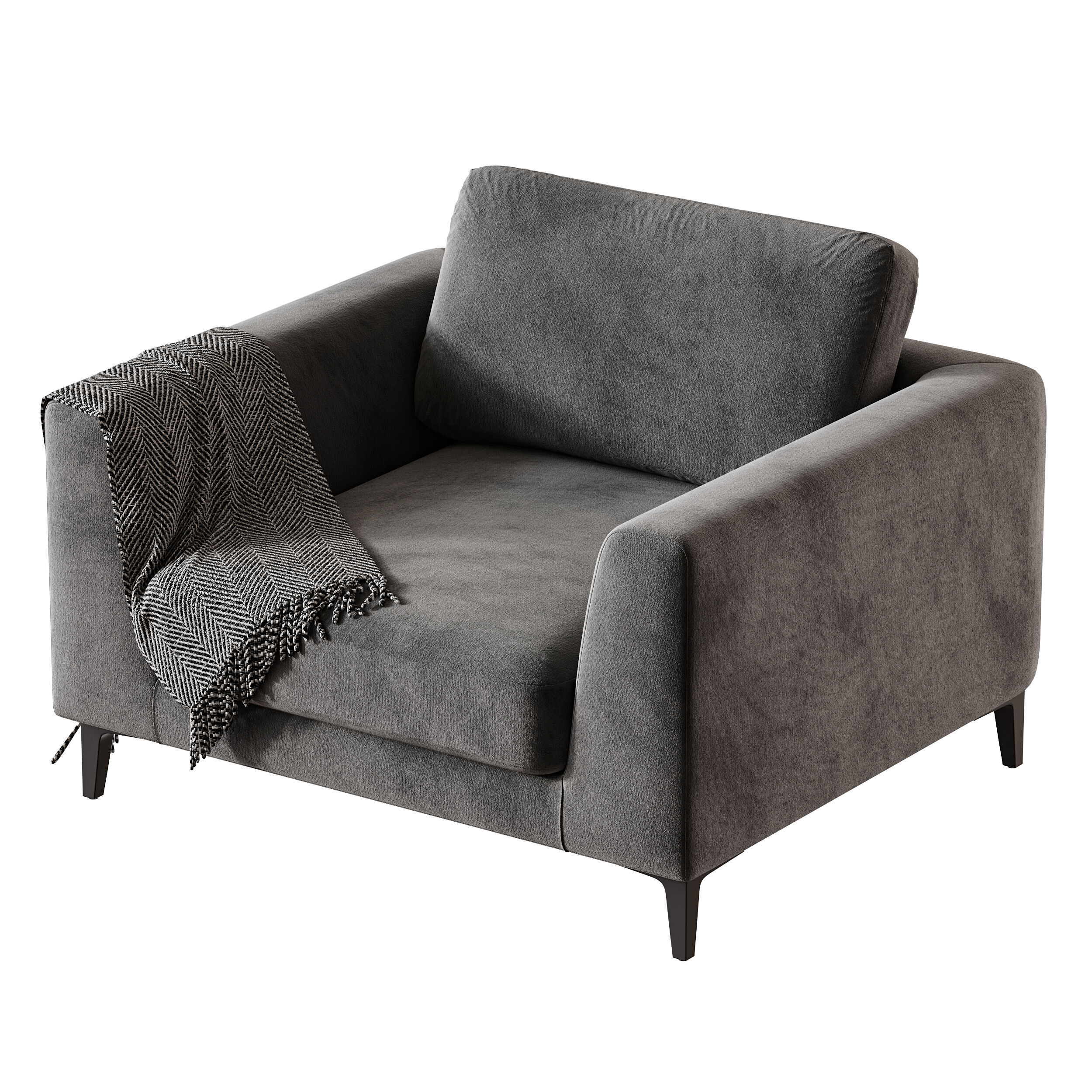 Lars armchair 3D model_5