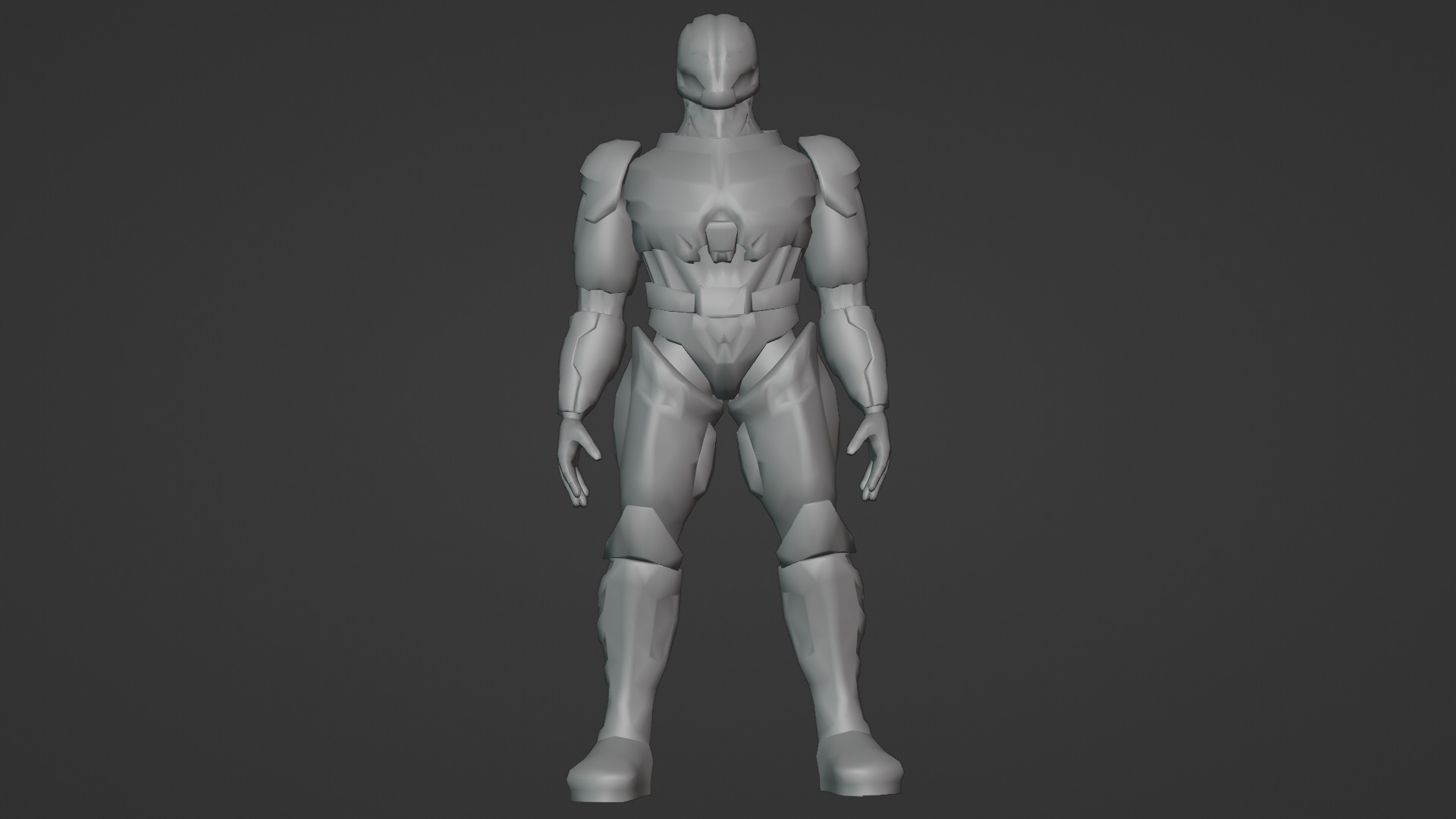 Sentinel Drone Unit Animated Sci-Fi Robot Low-poly 3D model_17