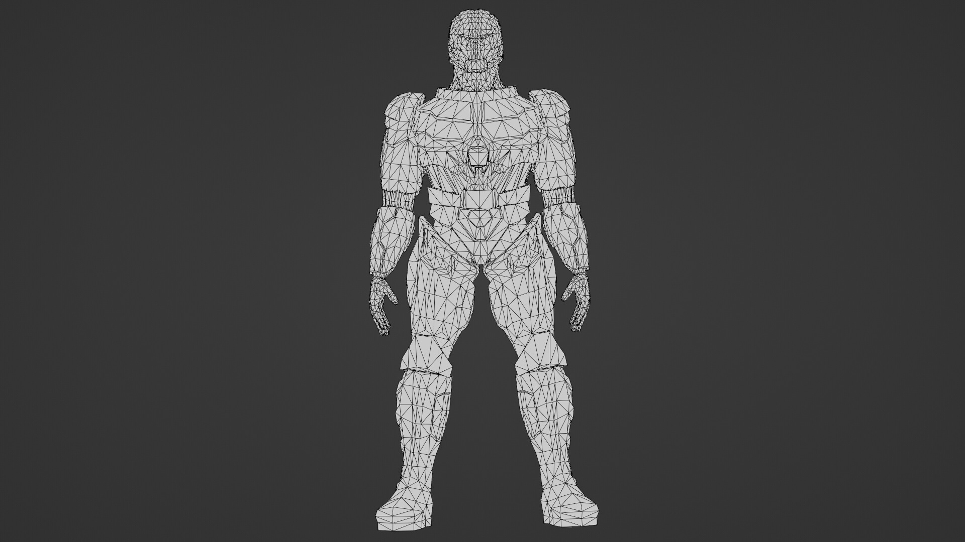 Sentinel Drone Unit Animated Sci-Fi Robot Low-poly 3D model_29