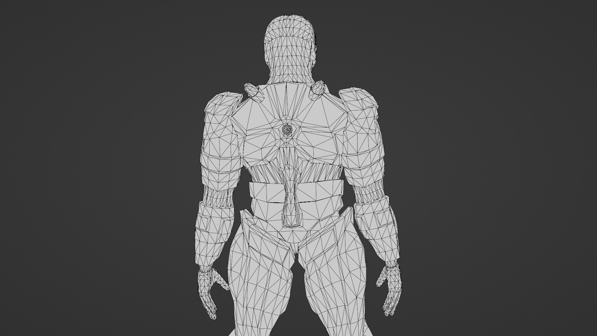 Sentinel Drone Unit Animated Sci-Fi Robot Low-poly 3D model_27