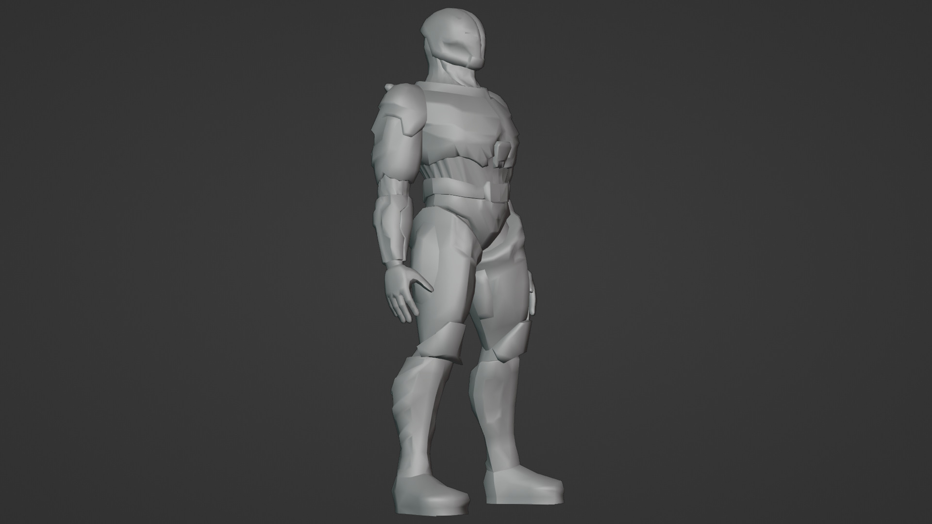 Sentinel Drone Unit Animated Sci-Fi Robot Low-poly 3D model_22