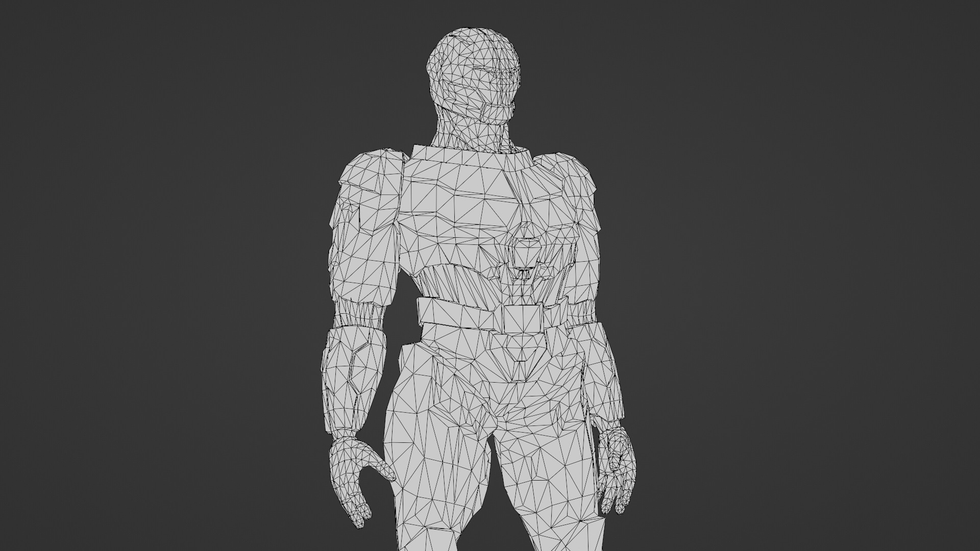 Sentinel Drone Unit Animated Sci-Fi Robot Low-poly 3D model_35