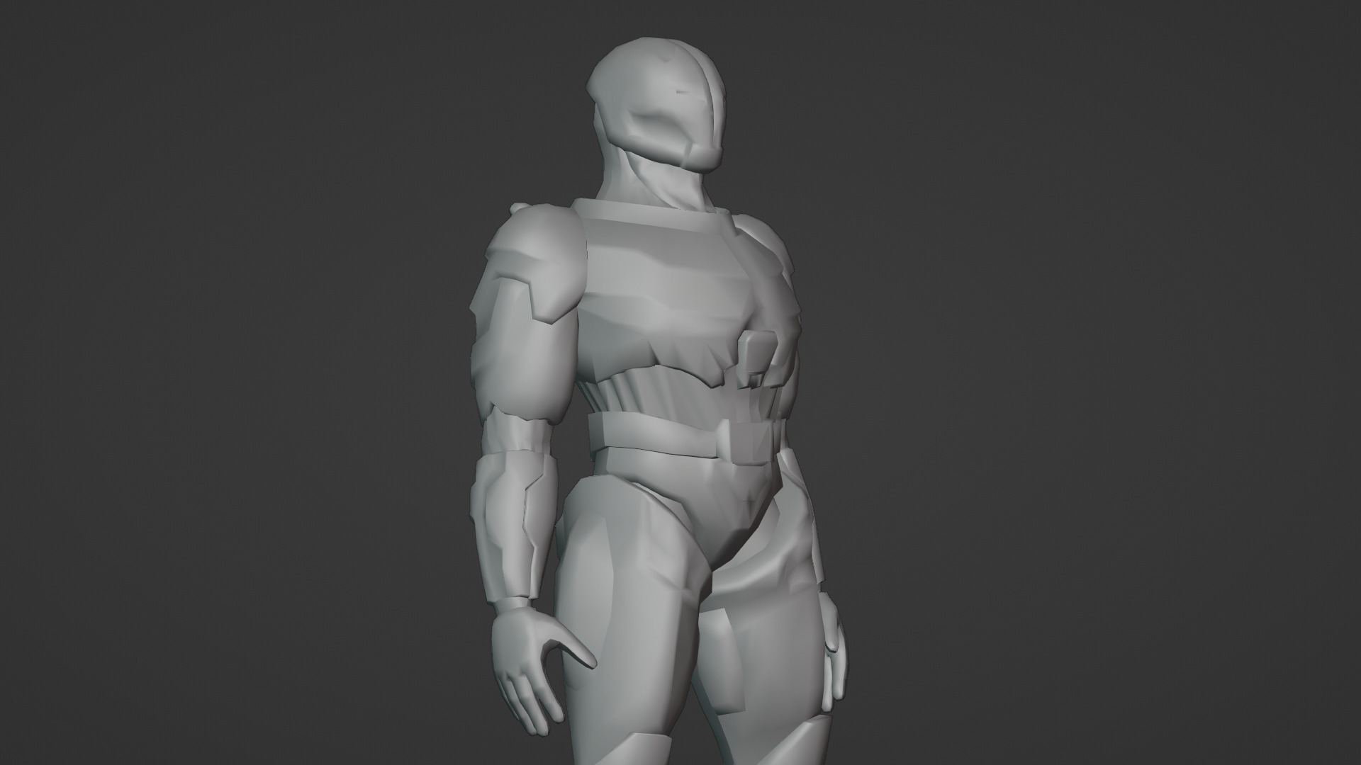 Sentinel Drone Unit Animated Sci-Fi Robot Low-poly 3D model_13