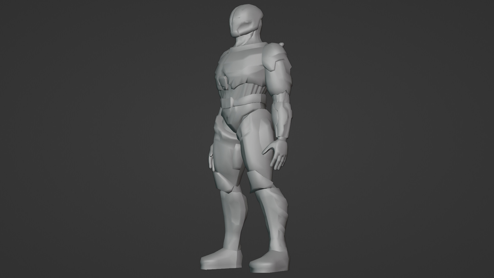Sentinel Drone Unit Animated Sci-Fi Robot Low-poly 3D model_18