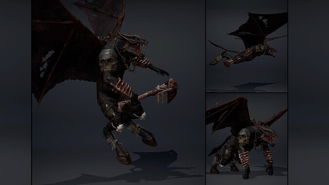 Mistweaver Fatty Brutal Low-poly 3D model