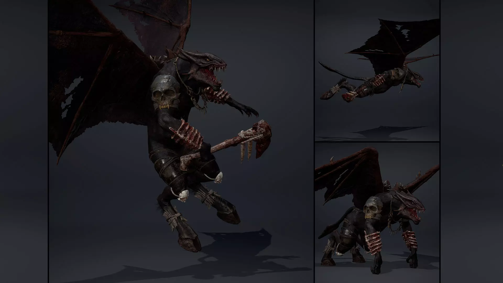 Mistweaver Fatty Brutal Low-poly 3D model