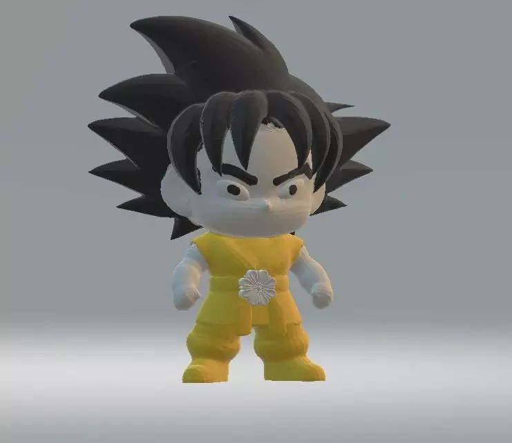 Chibi Character 3D print model_0