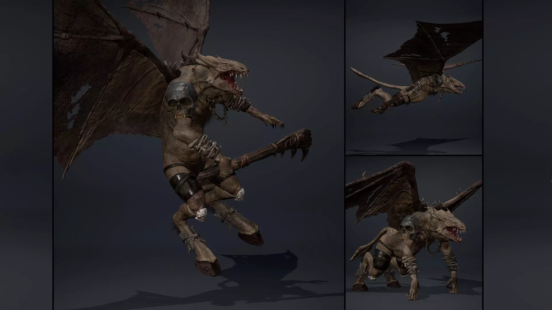 Mistweaver Fatty Low-poly 3D model