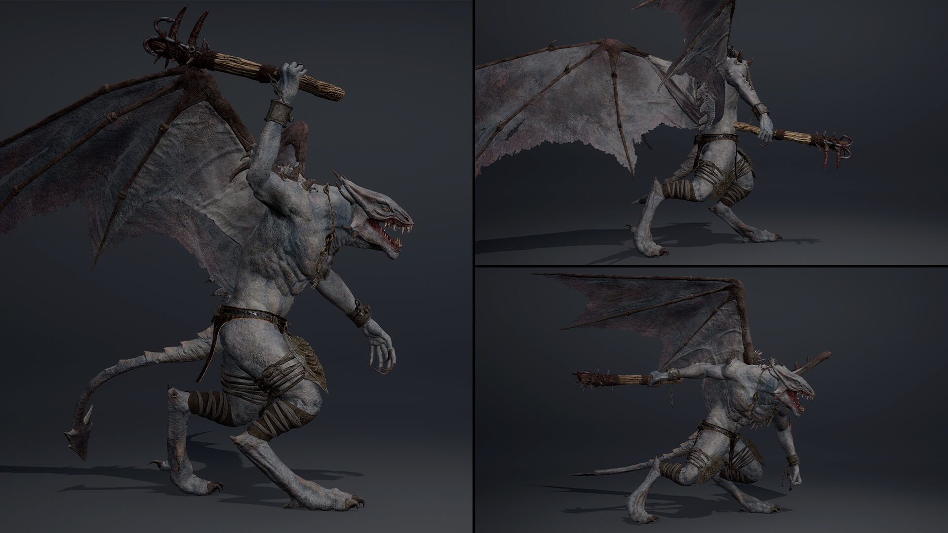 Mistweaver Spicky Brutal Low-poly 3D model_9