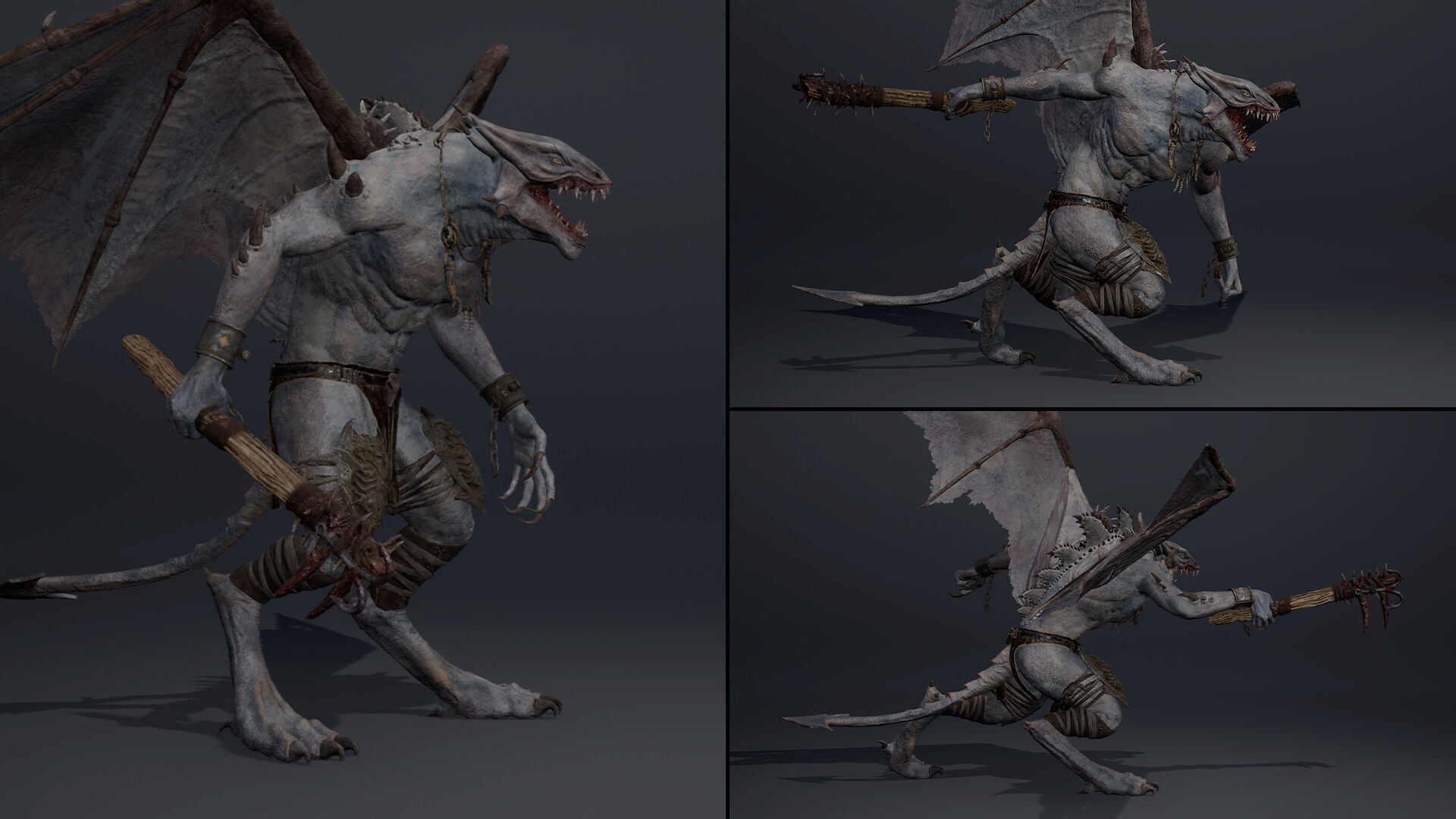 Mistweaver Spicky Brutal Low-poly 3D model_8