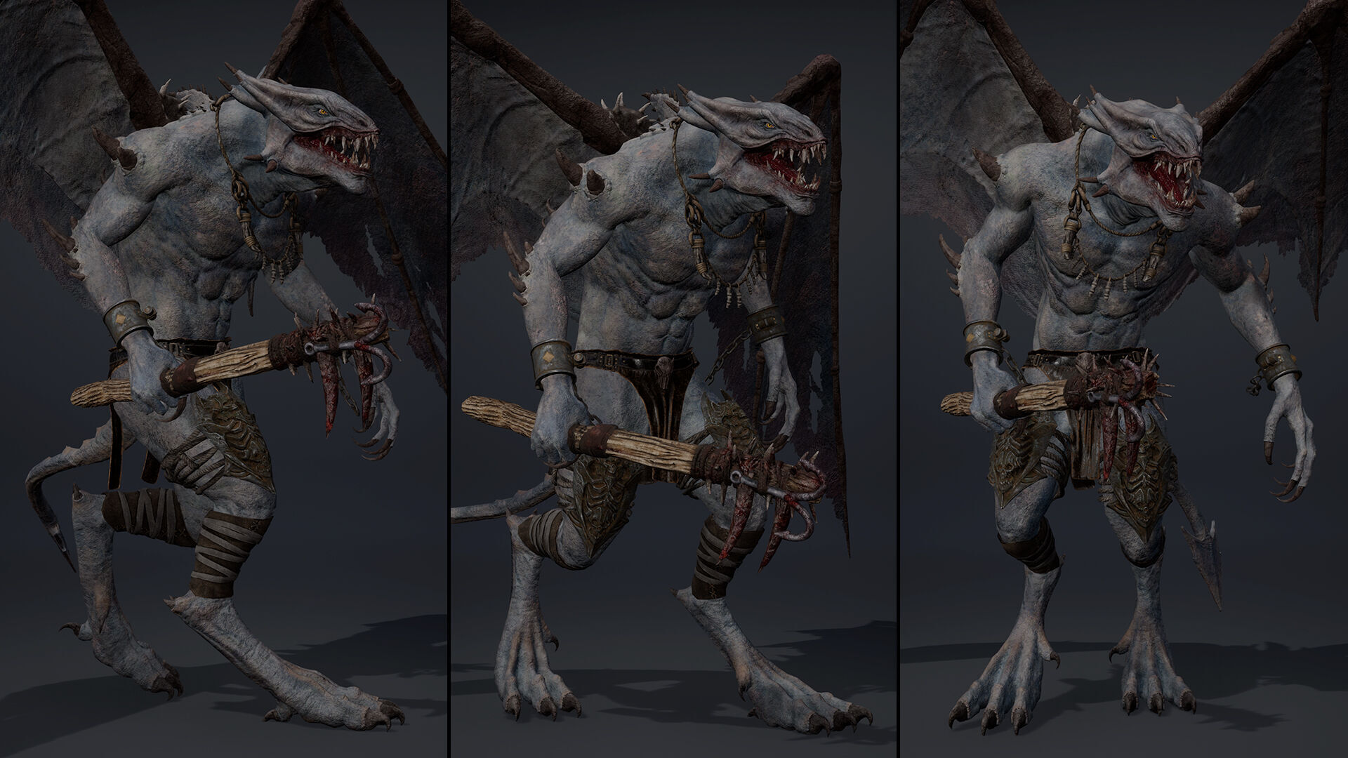 Mistweaver Spicky Brutal Low-poly 3D model_17