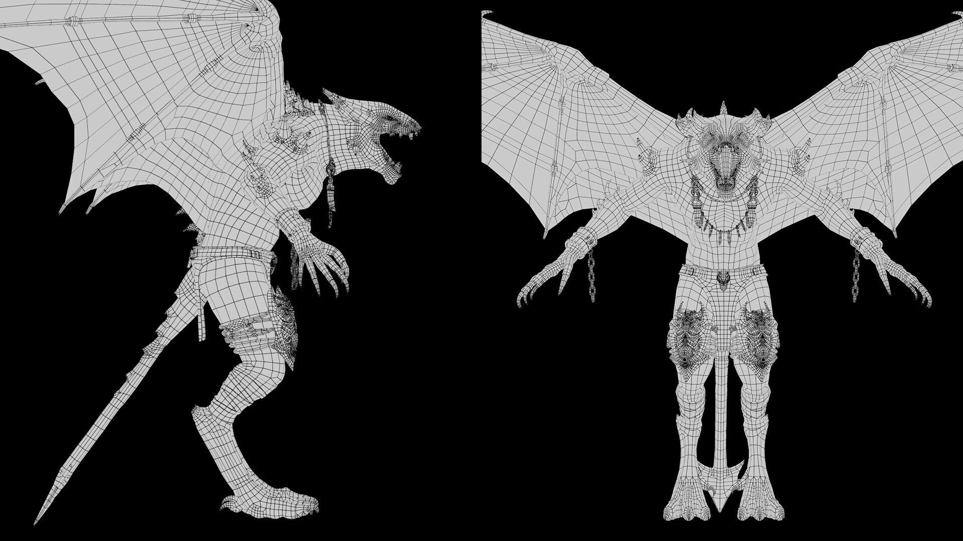 Mistweaver Spicky Brutal Low-poly 3D model_26