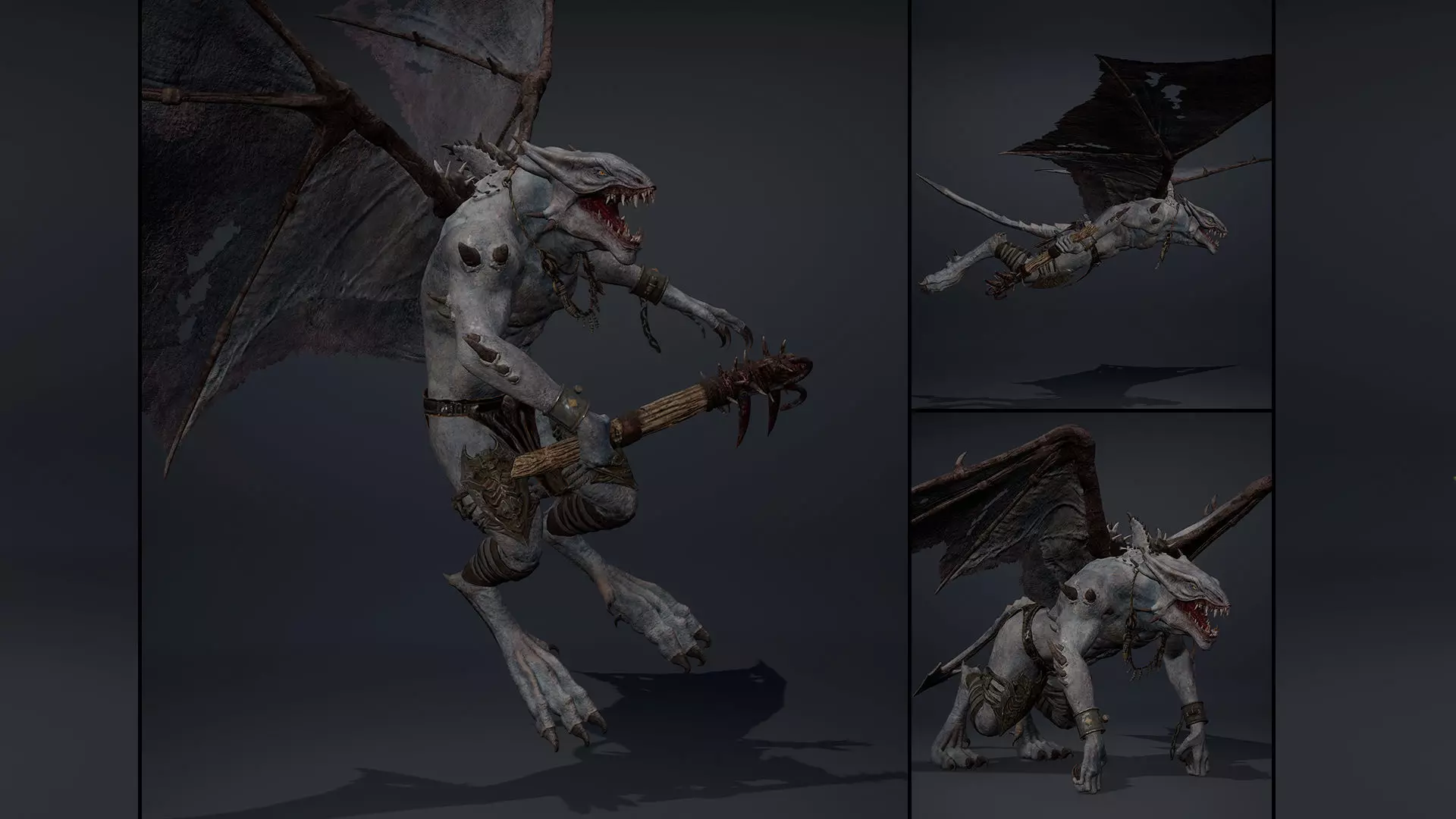 Mistweaver Spicky Brutal Low-poly 3D model_0