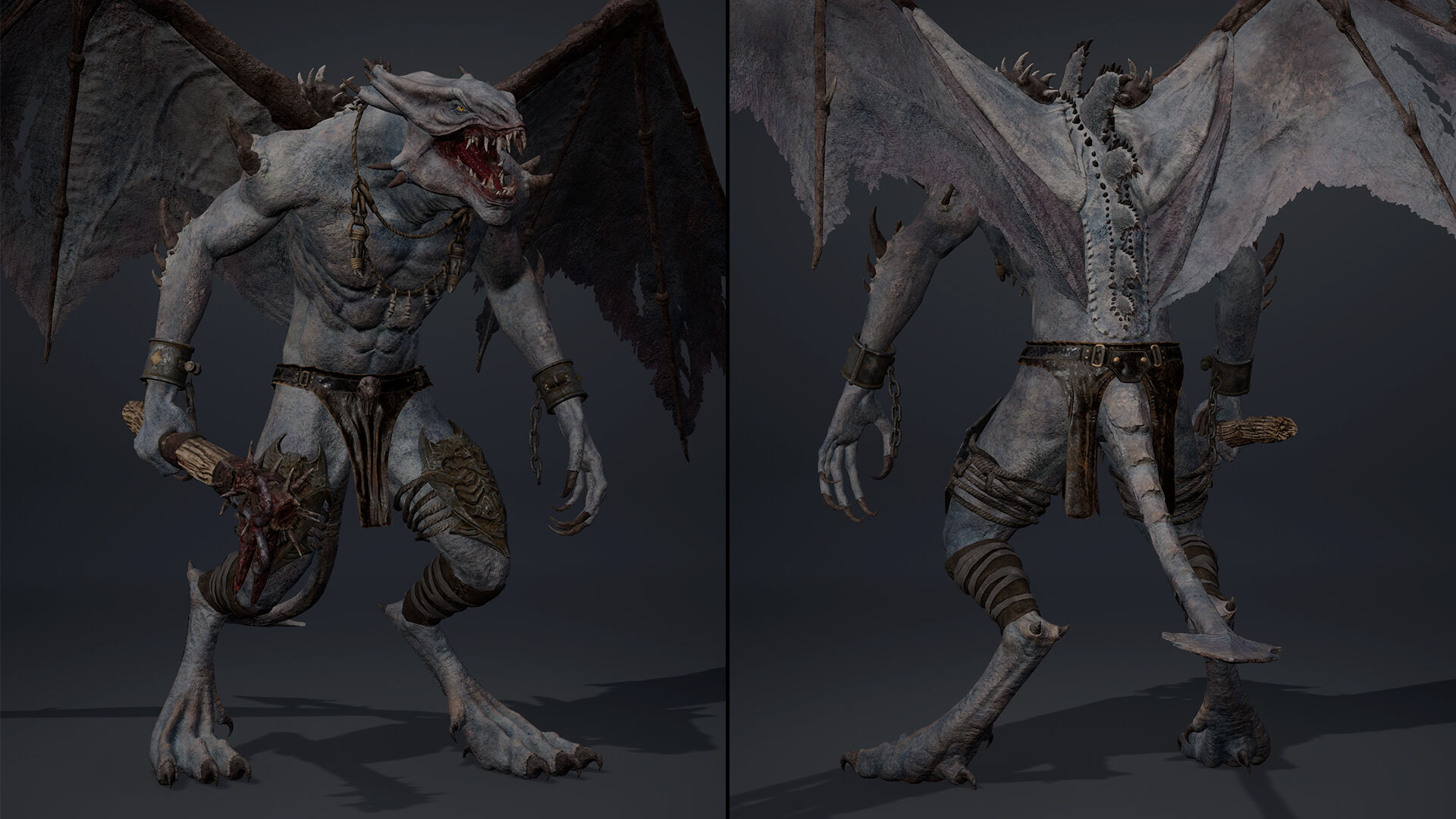 Mistweaver Spicky Brutal Low-poly 3D model_5