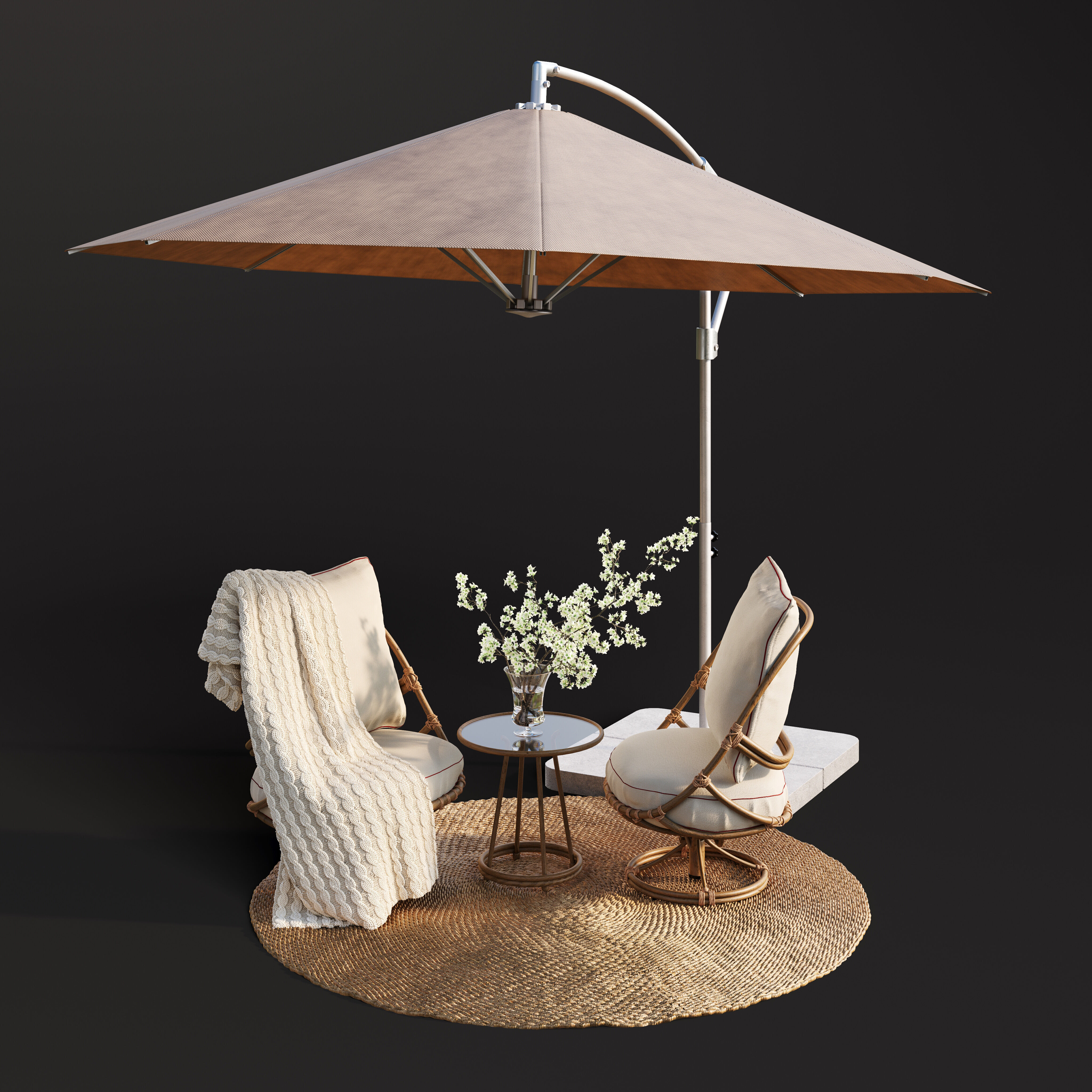 Archmodels vol 302 - patio furniture sets 3D model_7