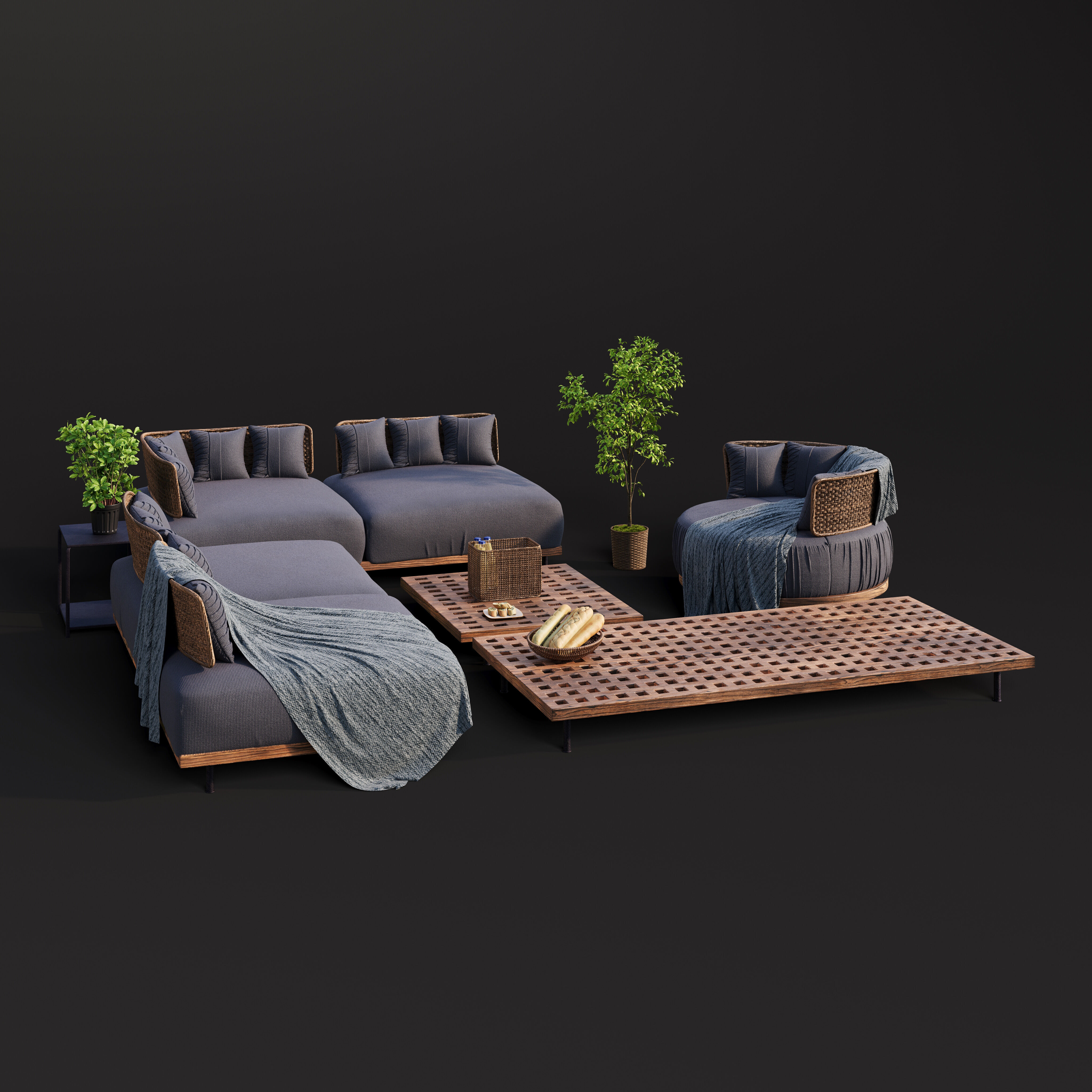 Archmodels vol 302 - patio furniture sets 3D model_23