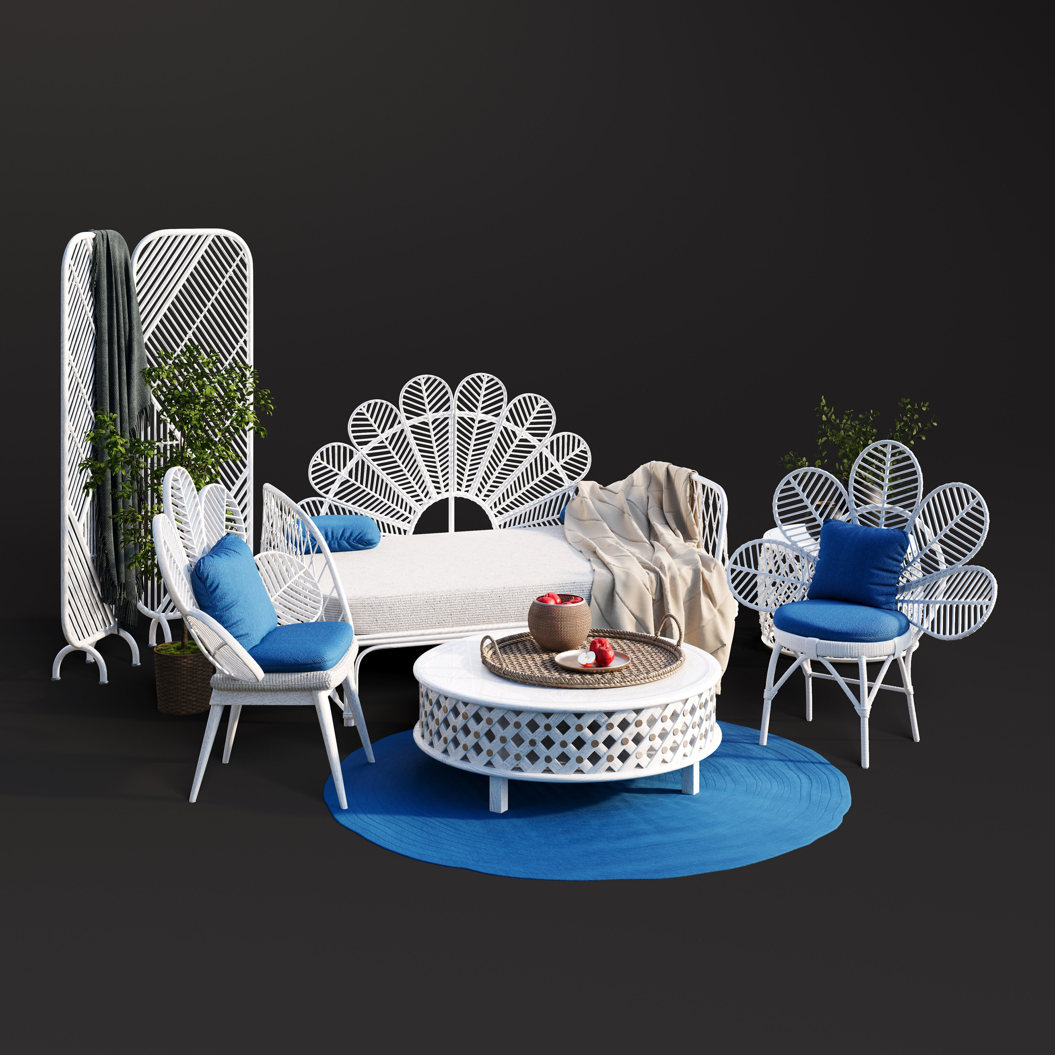 Archmodels vol 302 - patio furniture sets 3D model_15