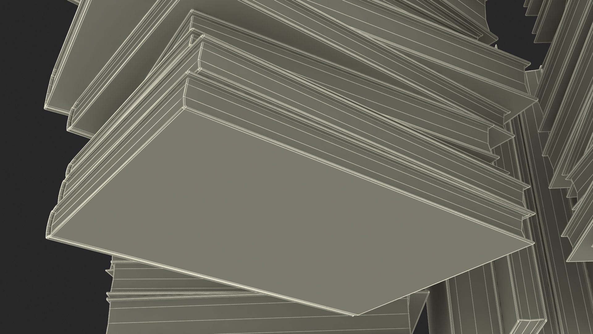 Pile of Books 3D model_33