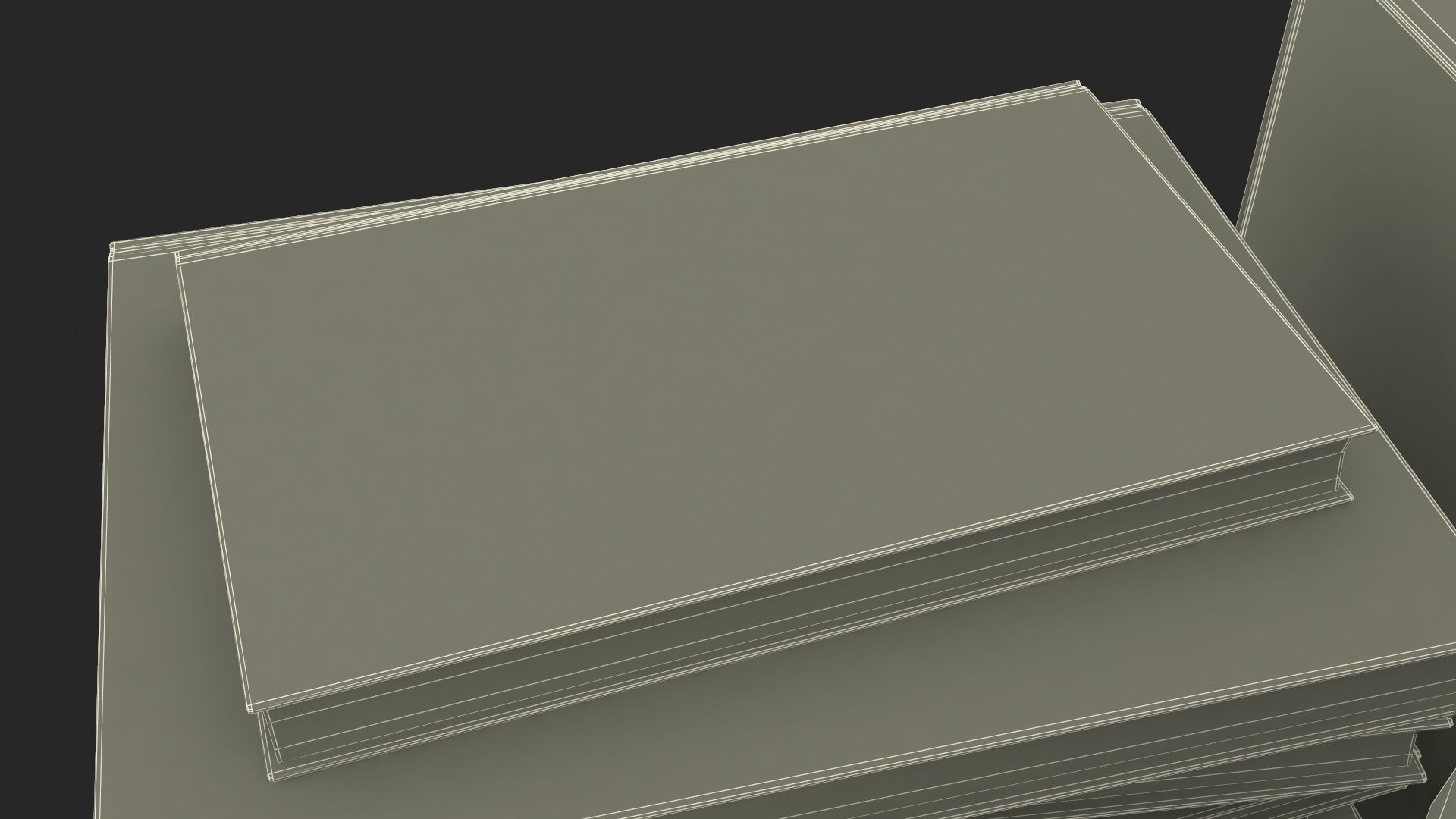 Pile of Books 3D model_36