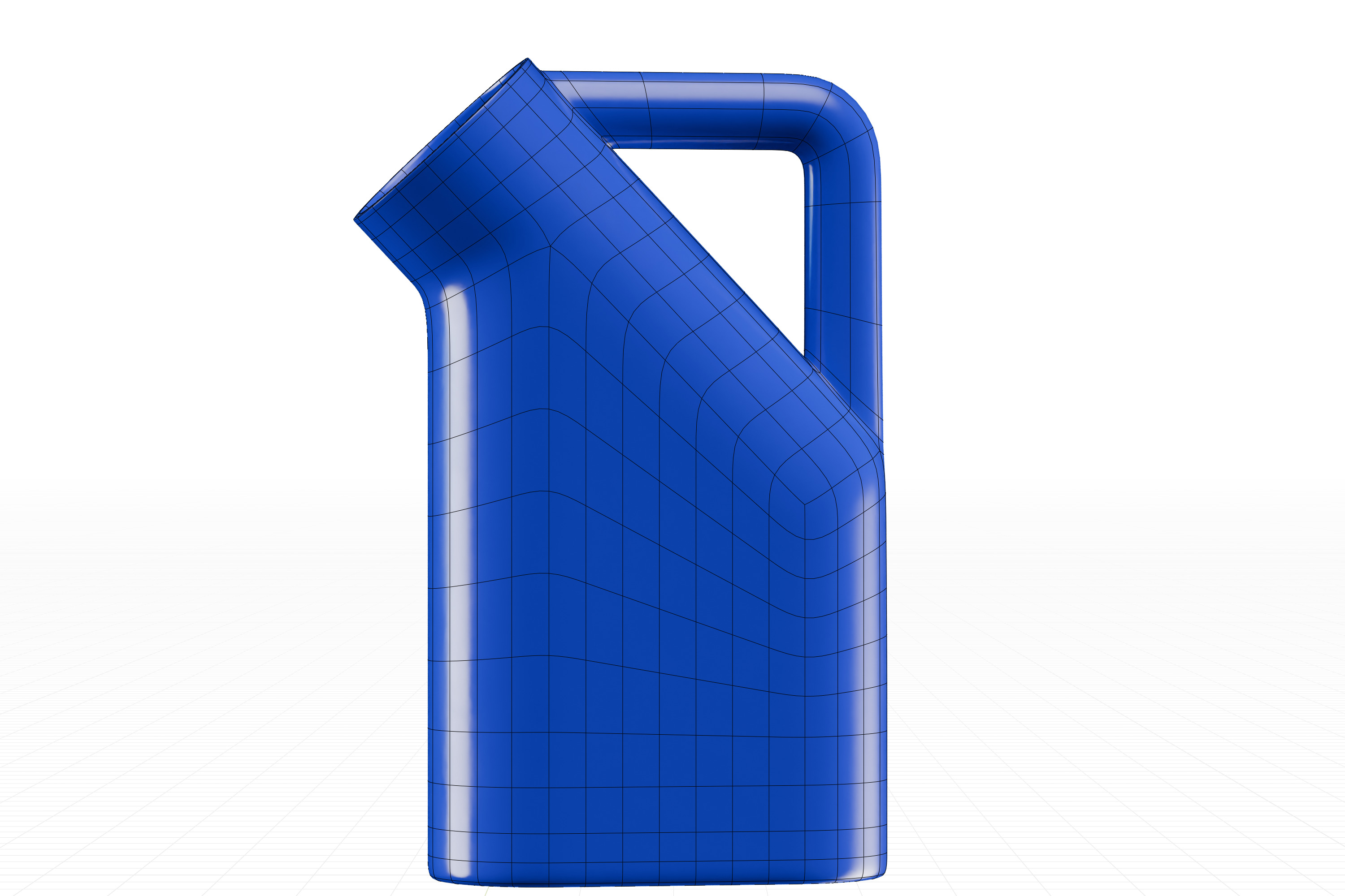 Tub Jug 3d Model Low-poly 3D model_4