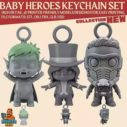 Cute Characters Portable Style