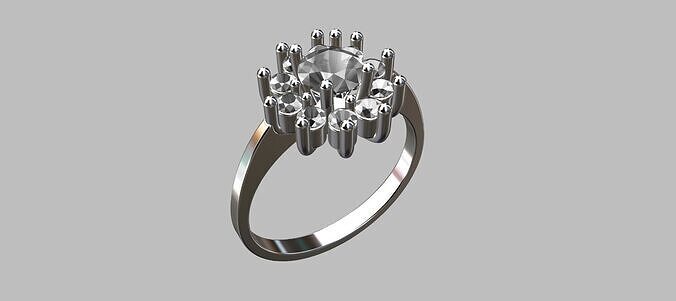 Spider Ring 3D print model