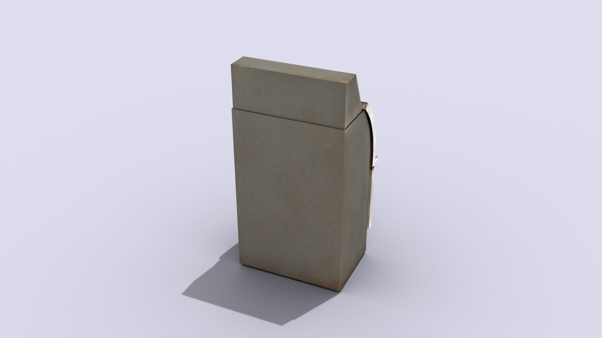 ATM - Automated Teller Machine  Low-poly 3D model_3